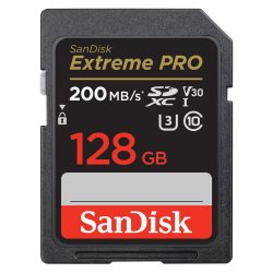 Sandisk 128GB Extreme PRO SDXC kártya