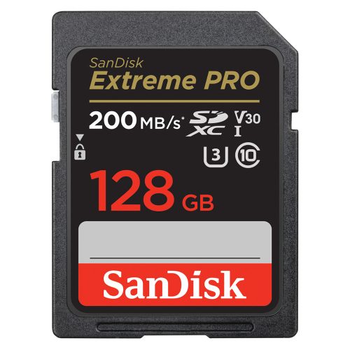 Sandisk 128GB Extreme PRO SDXC kártya