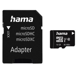 Hama 16GB class 10 microSD kártya