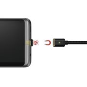 Hama adatkábel mágneses csatlakozóval, USB-C