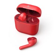 Hama Freedom Light Bluetooth TWS fejhallgató, piros