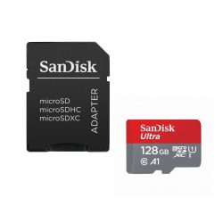 Sandisk Ultra 128GB MicroSDXC class10 A1 U1 memória kártya