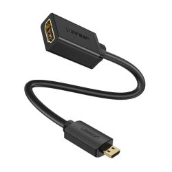 UGREEN Micro HDMI dugó - HDMI aljzat kábelen, 20cm