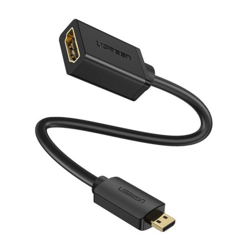 UGREEN Micro HDMI dugó - HDMI aljzat kábelen, 20cm