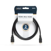 Delight Mini HDMI - HDMI kábel, 2m