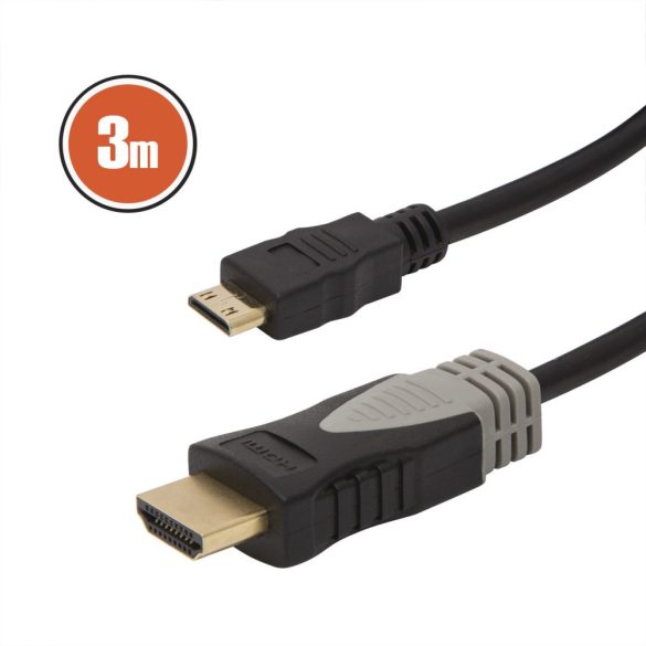 Globiz HDMI - miniHDMI kábel, 3m