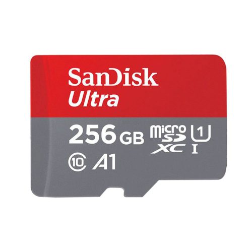 Sandisk Ultra 256GB MicroSDXC class10 A1 U1 memória kártya