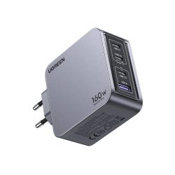 UGREEN Nexode Pro fali töltő, 160W, GaN, USB + 3x USB-C