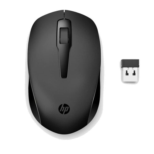 HP 150 vezeték nélküli egér, fekete