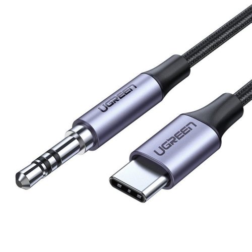UGREEN 3,5 mm-es mini jack AUX kábel USB-C csatlakozással, 1 m
