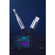 UGREEN 3,5 mm-es mini jack AUX kábel USB-C csatlakozással, 1 m