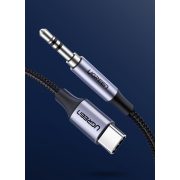 UGREEN 3,5 mm-es mini jack AUX kábel USB-C csatlakozással, 1 m