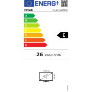 Vivax 32LE117T2S2 80cm HD Ready LED TV