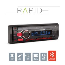M.N.C Rapid autós fejegység BT/MP3/USB/AUX, 4x50W