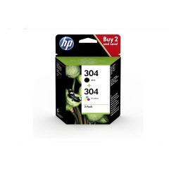 HP 304 MultiPack fekete+színes tintapatron
