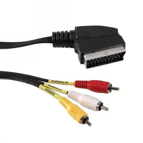 Scart-ról - RCA-ra átalakító kábel 1,5m