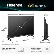 Hisense 40A4Q 102cm Full HD Smart LED TV