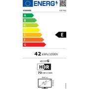 Hisense 43E7NQ 108cm UHD 4K Smart QLED TV