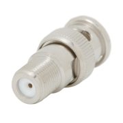 BNC dugó - F aljzat adapter