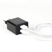 Delight 55039-2BK dupla USB Hálózati adapter, 2,4A