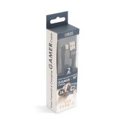 DeLight USB Type C pipa adatkábel, 2m