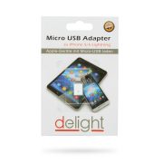 Delight 55448 MicroUSB Lightning adapter