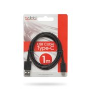 Delight USB-A - USB-C kábel, 1m