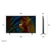 LG 55NANO80A3B 138cm 4K UHD AI Smart NanoCell TV