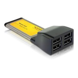 Delock 66207 4xUSB2.0 hub Express Card