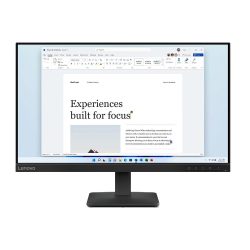 Lenovo 23,8" L24-4e FHD IPS HDMI/VGA fekete monitor