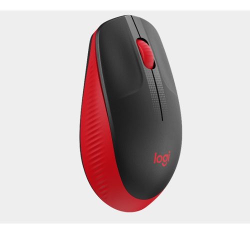 Logitech M190 vezeték nélküli egér piros