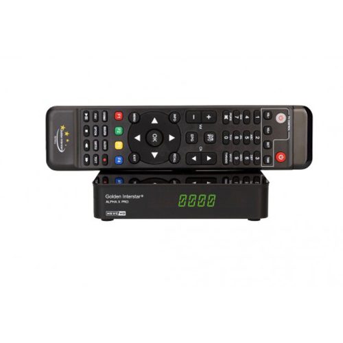 Golden Interstar Alpha X Pro Műholdvevő IP TV-vel