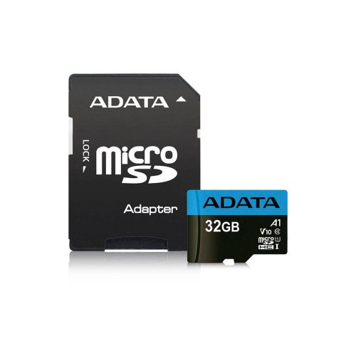 ADATA Memóriakártya MicroSDHC 32GB + Adapter UHS-I CL10 (100/20)