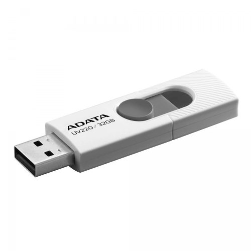 ADATA Pendrive 32GB, UV220, Fehér-szürke