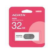 ADATA Pendrive 32GB, UV220, Fehér-szürke