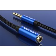 Vention BHCLI 3m kék audió kábel TRRS 3.5mm dugó - 3.5mm alj