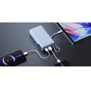 Xiaomi 67W 20.000mAh Powerbank kijelzővel és kábellel, jégkék szín