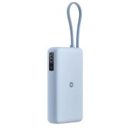 Xiaomi 67W 20.000mAh Powerbank kijelzővel és kábellel, jégkék szín