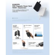 Xiaomi 33W 10.000mAh MagSafe mágneses vezeték nélküli töltős Powerbank