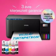 EPSON Tintasugaras nyomtató - EcoTank L3231 A4, MFP, színes, 5760x1440 DPI, 33 lap/perc, USB