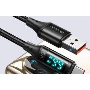Mcdodo CA-361 Type-C USB-C - USB-C kábel kijelzővel, 1,2m