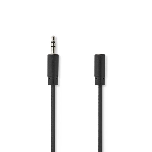 Nedis CAGL22050BK20 3,5mm sztereó jack hosszabbító kábel, 2m