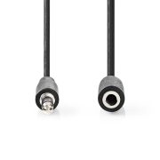Nedis CAGL22050BK50 3,5mm sztereó jack hosszabbító kábel, 5m