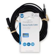 Nedis CAGL22050BK50 3,5mm sztereó jack hosszabbító kábel, 5m