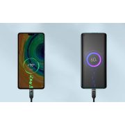 Baseus Display Fast Charging USB-A - USB-C kábel, 2m