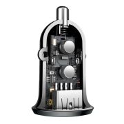 Baseus autós USB töltő, 2x USB-A, 4,8A