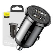 Baseus autós USB töltő, 2x USB-A, 4,8A