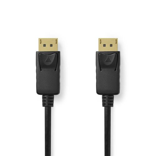 Nedis CCGL37010BK20 Display-port kábel 4K@60Hz, aranyozott csatlakozók, 2m