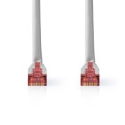 Nedis CCGL85220GY10 UTP / FTP Cat6 patch kábel, RJ45 aranyozott érintkezők, 10/100/1000 Mbit/s, 1m