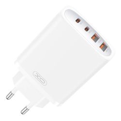 XO CE22(EU) Gan Quick Charger 45W 2xUSB-A + 2xUSB-C